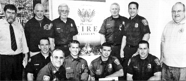 The American firefighters at Lisburn Museum.