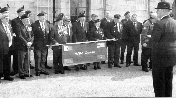 Lisburn veterans in first Dublin parade since 1922