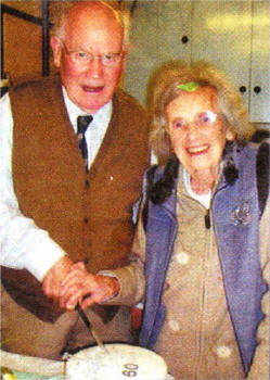 The happy couple celebrated 60 years together with their family.