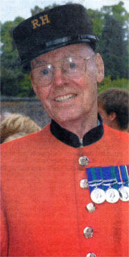 Chelsea Pensioner James McGuinness