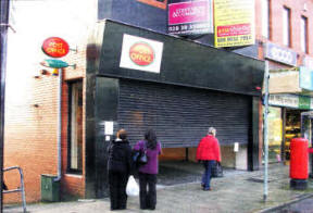 Local shoppers concerned at Post Office closure.