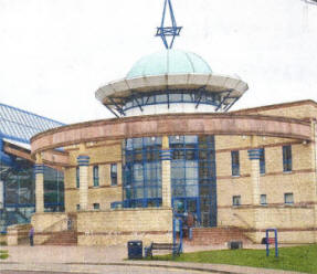 Lisburn Leisureplex where a former pool attendant was found guilty of voyeurism.