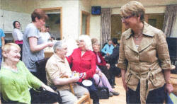 Social Devlopment Minister Margaret Ritchie pictured at the opening of the £1.3m St Paul's Court Development in Lisburn for people suffering from dementia. Picture: Darryl Mooney