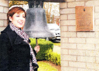 Connie visits the site of the former Garrison Church where she was baptised.