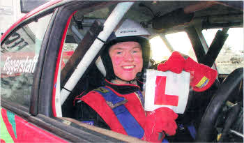 Stuart Biggerstaff finished second overall at Kirkistown's New Year Stages. Picture by Jonathan MacDonald/MEDIAJAM COMMUNICATIONS