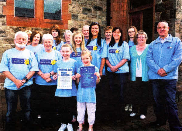 Eileen O'Neill and a group of friends who are organising a charity auction and sale at St Patrick's Pastoral Centre