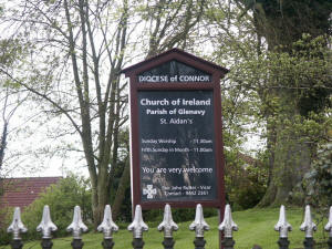 St Aidans Church of Ireland Glenavy